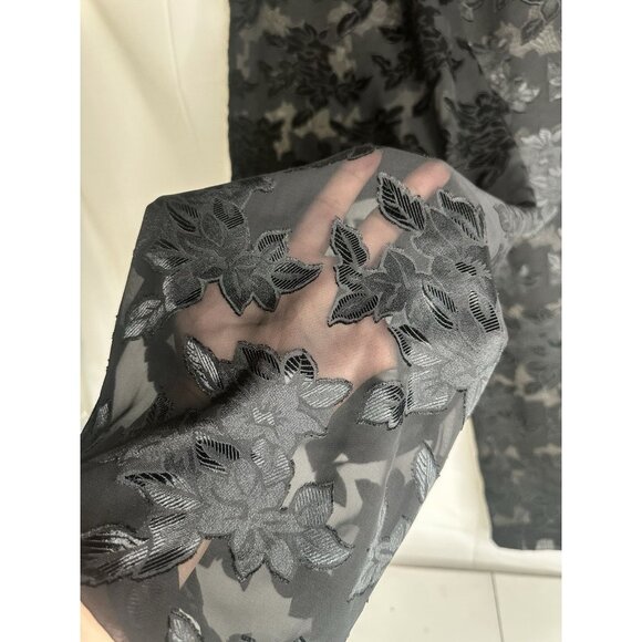 Vintage Gold Label Victoria's Secret Elastic Waist Lounge Pants Black Women’s Xl - Picture 9 of 14